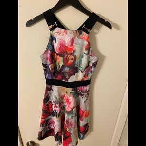 Ted Baker High Neck Skater Dress size 1